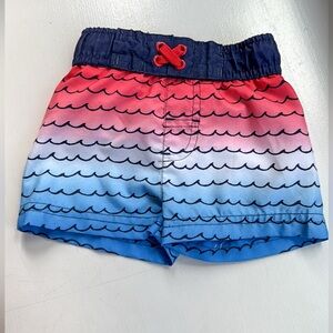 Cat & Jack Waves Swim Trunks - 9M